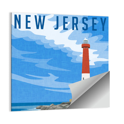 New Jersey Travel Poster Wall Art