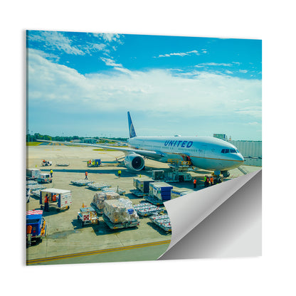 Cancun International Airport Tarmac Wall Art
