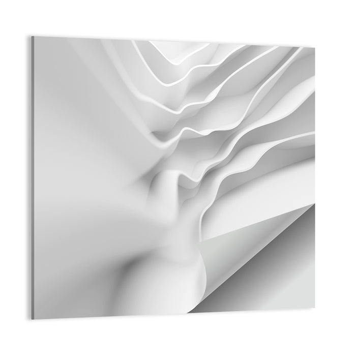 Architectural Wave Study Wall Art as a poster print