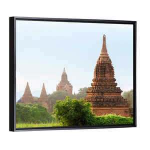 Ancient Pagodas In Bagan Myanmar Wall Art