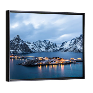 Lofoten Island At Blue Hour Wall Art