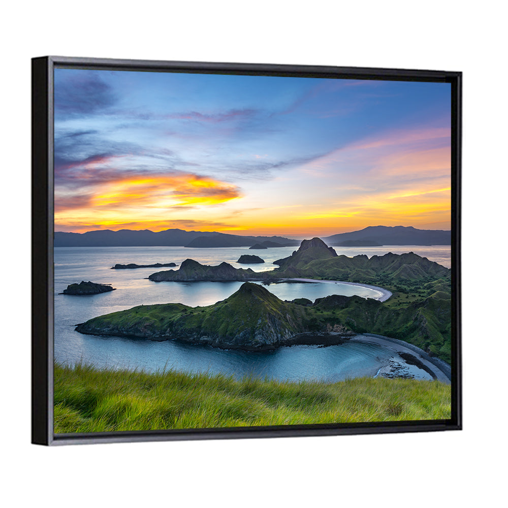 Padar Island Sunset, Labuan Bajo Wall Art