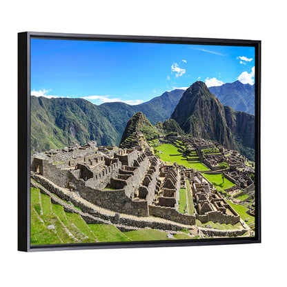 Machu Picchu in the Andes Wall Art