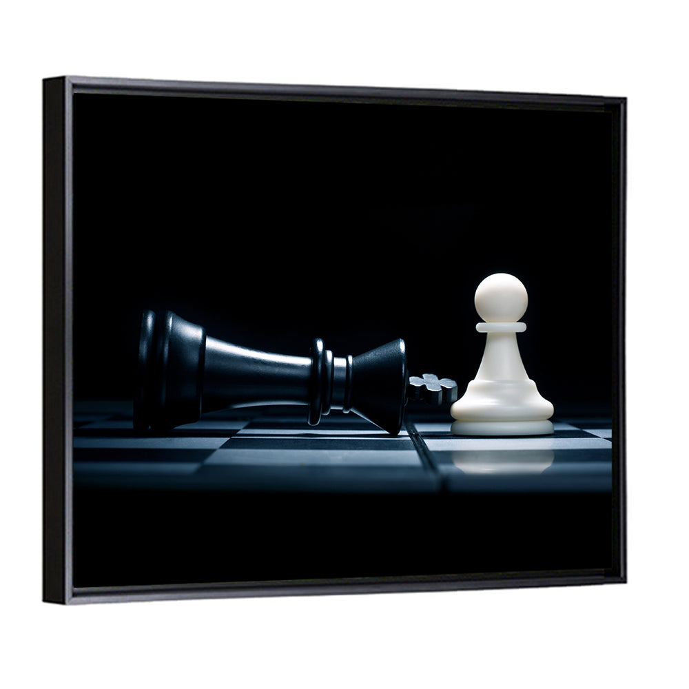 Pawn and Fallen King Wall Art