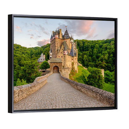Eltz Castle at Dusk Wall Art