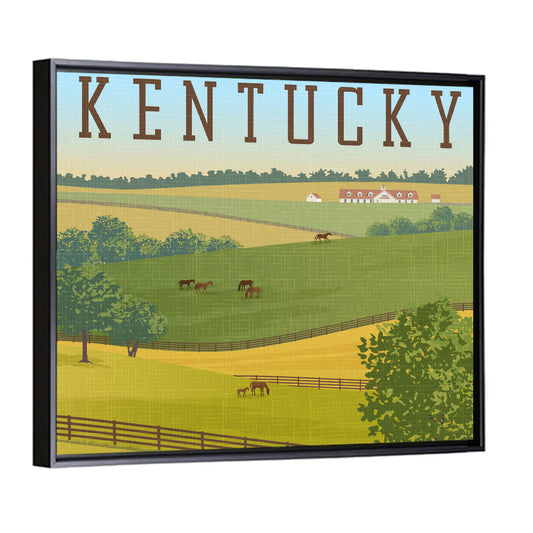 Kentucky Rolling Hills Wall Art