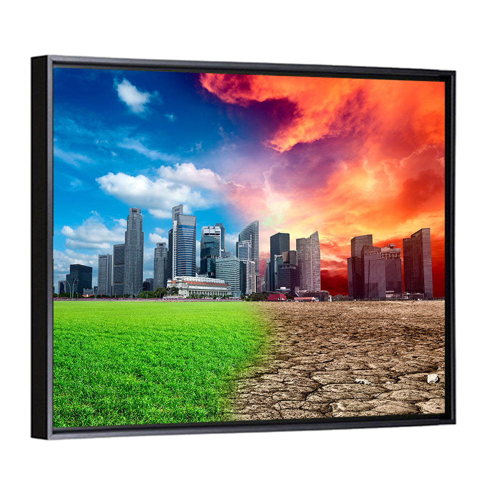 Marina Bay Climate Contrast Wall Art