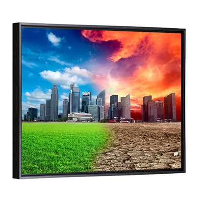 Marina Bay Climate Contrast Wall Art