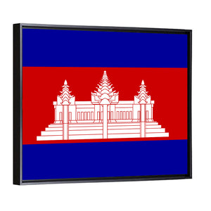 Flag Of Cambodia Wall Art