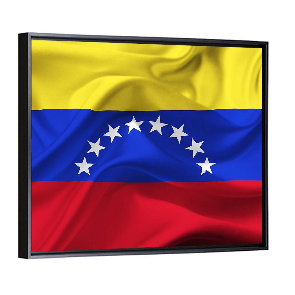 Venezuelan Flag with Stars Wall Art