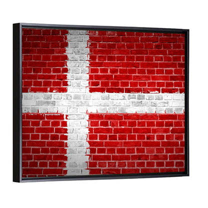 Denmark Flag Wall Art