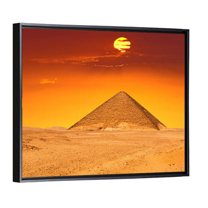 Dahshur Red Pyramid Wall Art