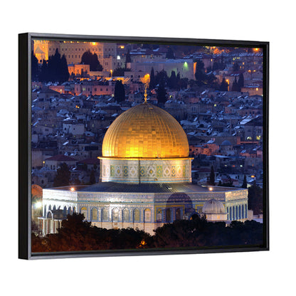 Golden Dome of the Rock, Jerusalem Wall Art
