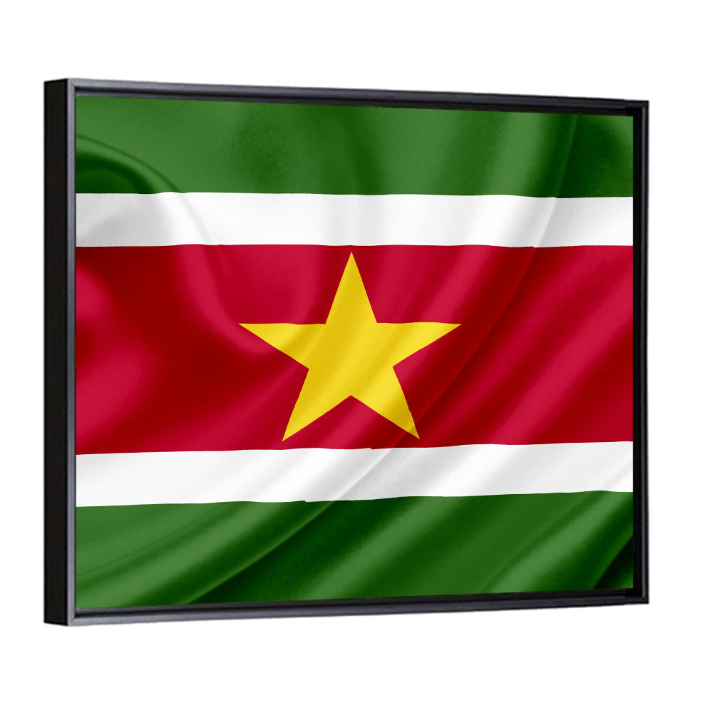 Suriname National Flag Wall Art