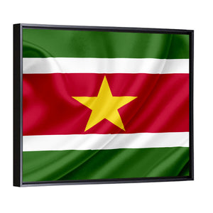 Flag Of Suriname Wall Art