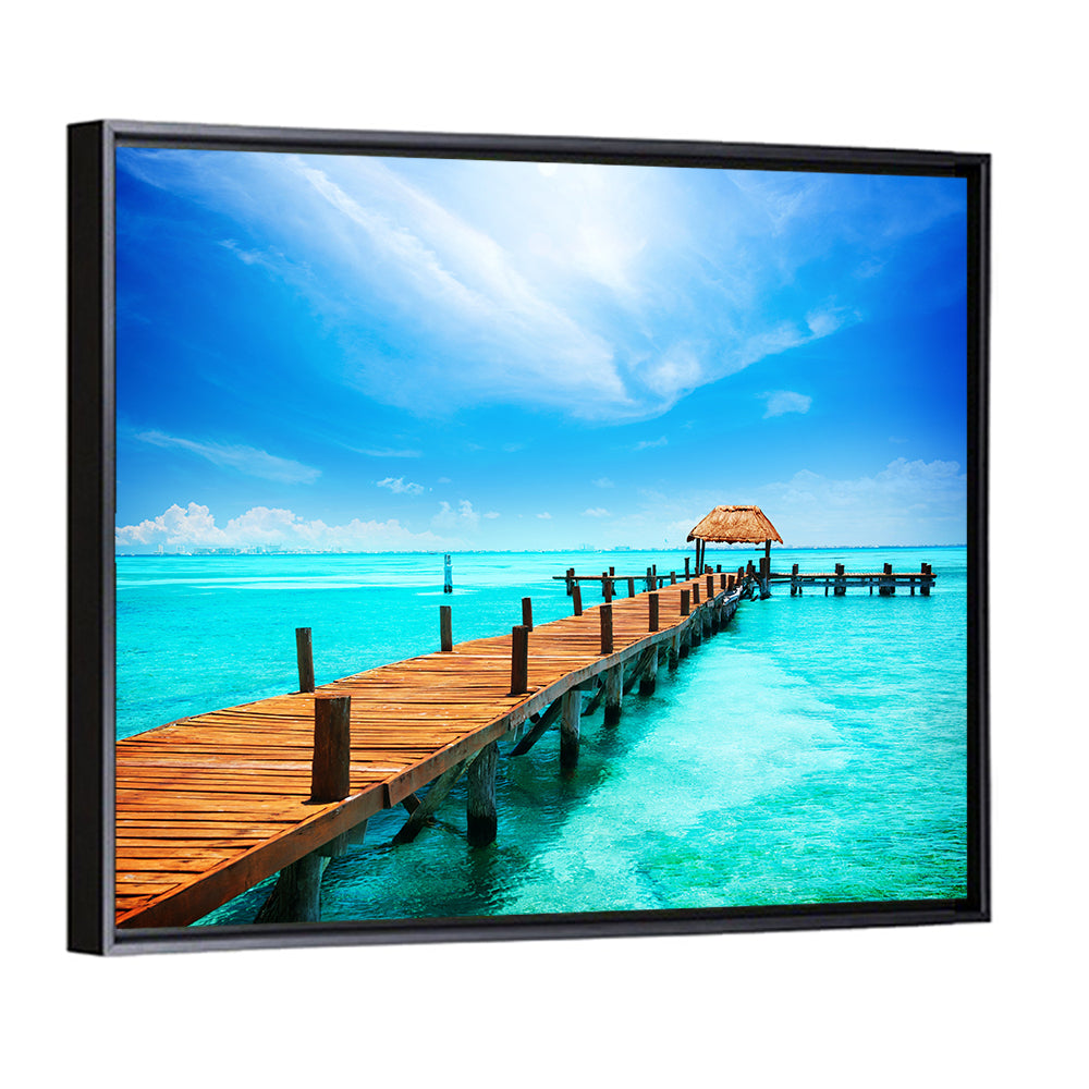 Isla Mujeres Jetty Wall Art