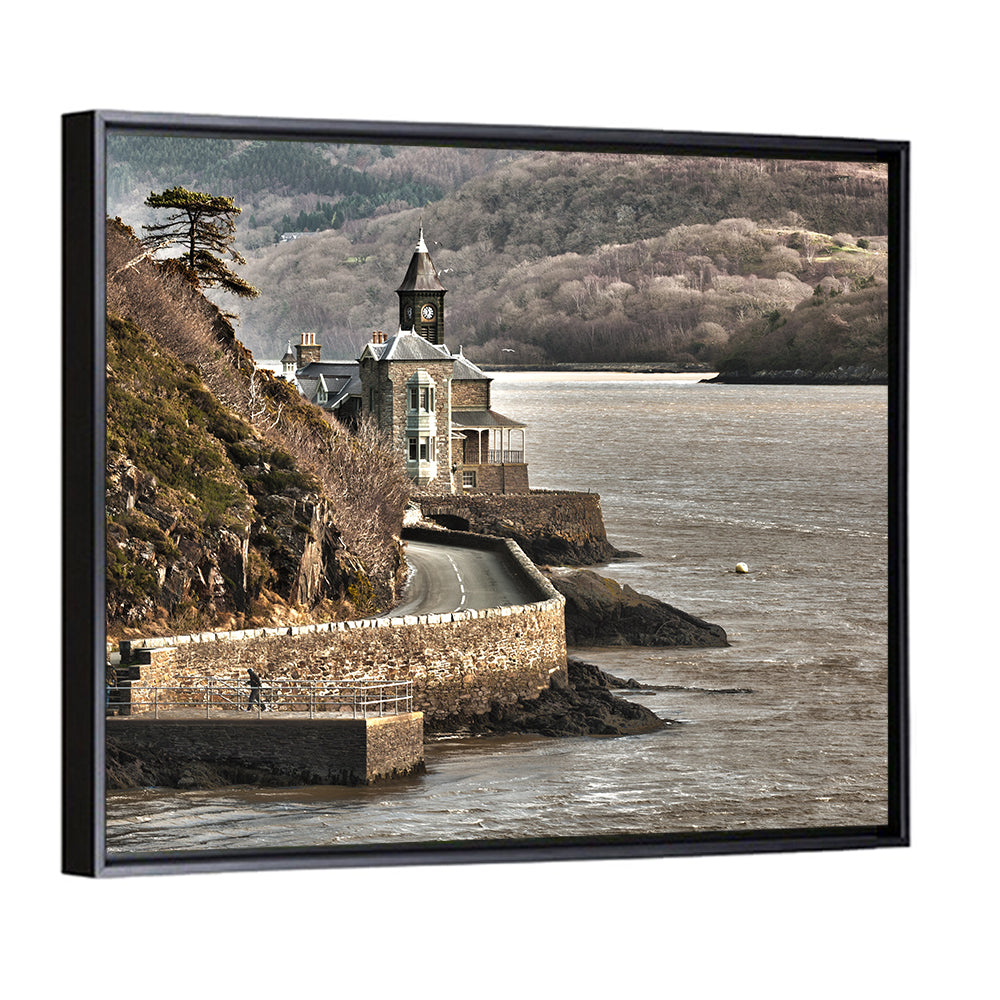 Barmouth Clock Tower Coastal View Wall Art