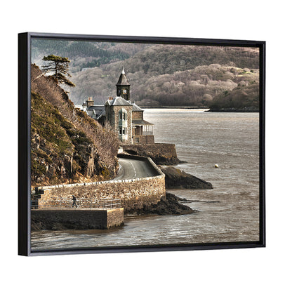 Barmouth Clock Tower Coastal View Wall Art