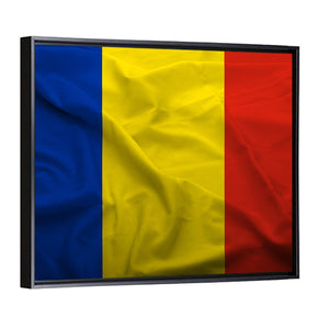 Flag Of Romania Wall Art