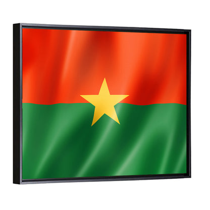 Flag Of Burkina Faso Wall Art