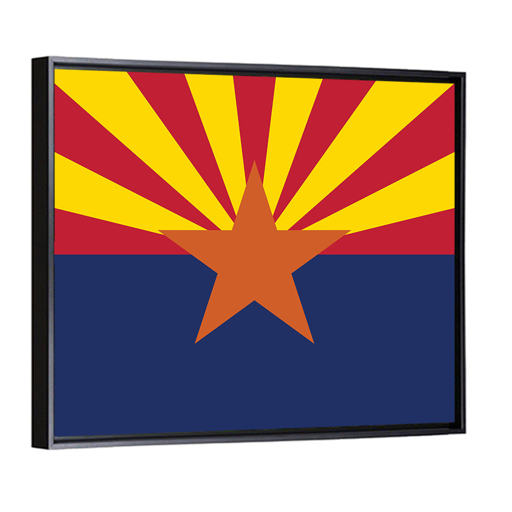 Arizona State Flag Graphic Wall Art