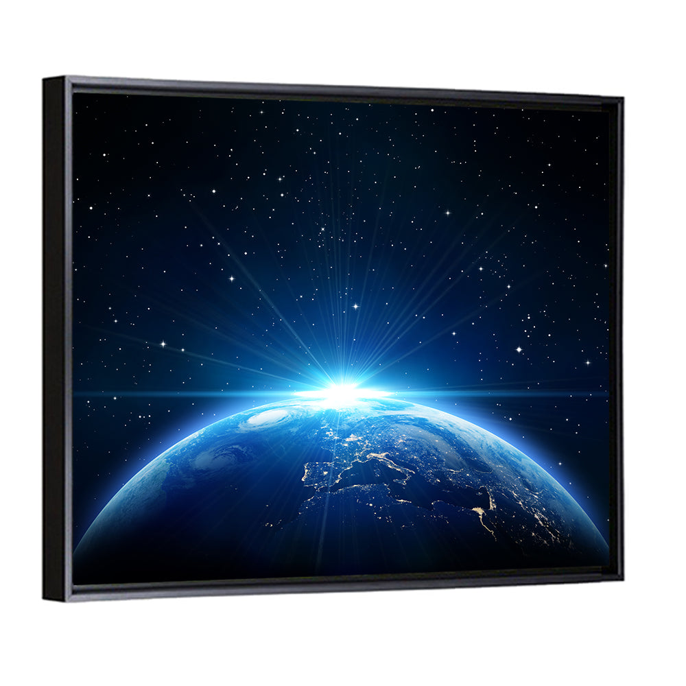 Earth from Orbit Wall Art