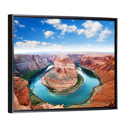 Horseshoe Bend Aerial, Page Arizona Wall Art