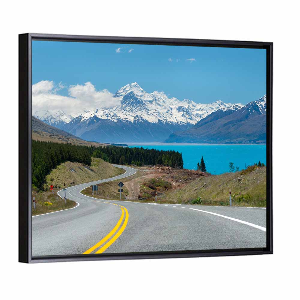 Road to Aoraki Mount Cook Wall Art