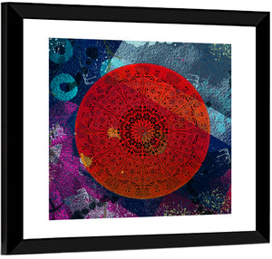 Mandala Digital Artwork Wall Art