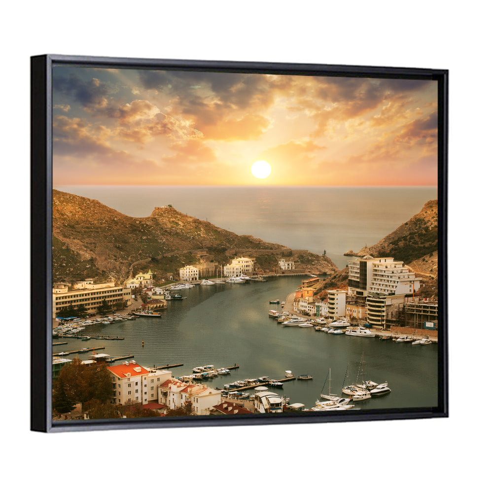 Bay Of Balaklava In Crimea Wall Art