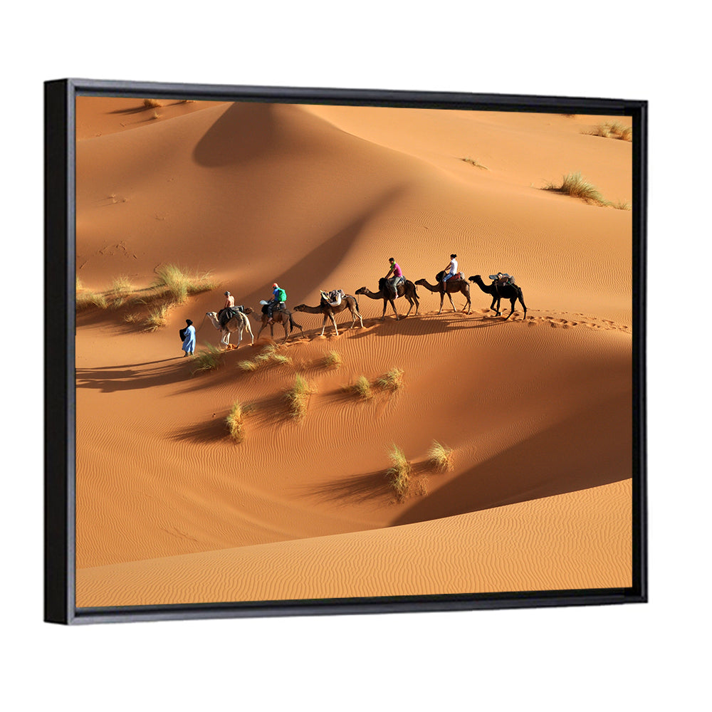 Morocco Sahara Caravan Wall Art