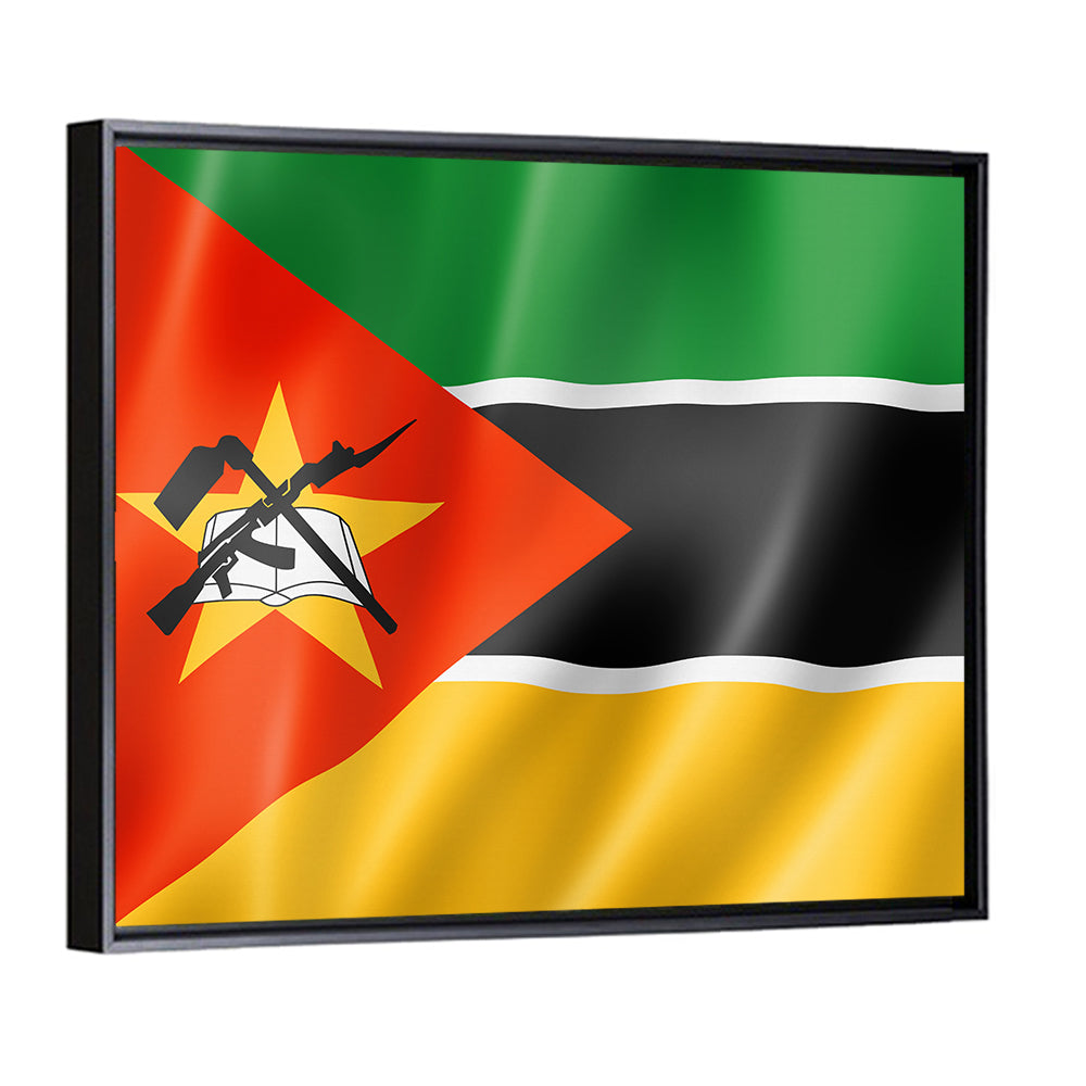 Mozambique National Flag Wall Art