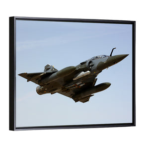 Mirage Fighter Jet Plane Wall Art