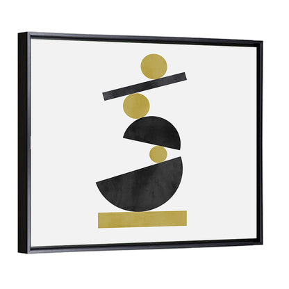 Shapes Balancing Concept Wall Art