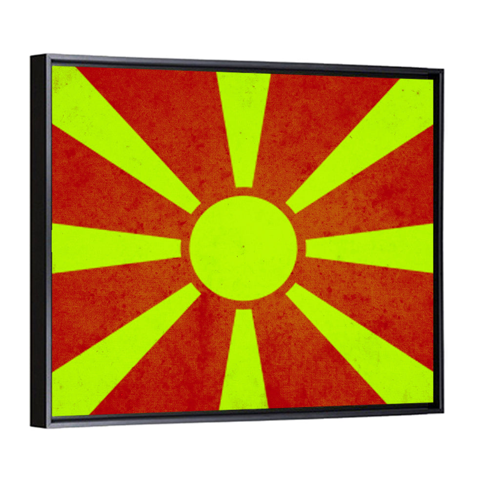 Flag Of Macedonia Wall Art