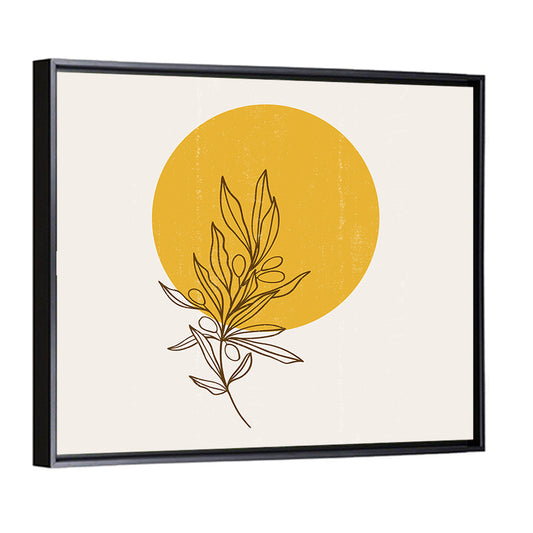Sun Print Boho Minimalist Wall Art