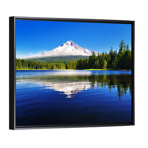 Mount Hood Reflection In Trillium Lake Wall Art