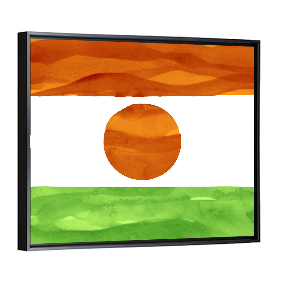 Flag Of Niger Wall Art