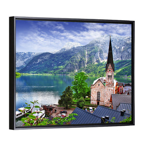 Stunning Alpen Scenery Hallstatt Wall Art