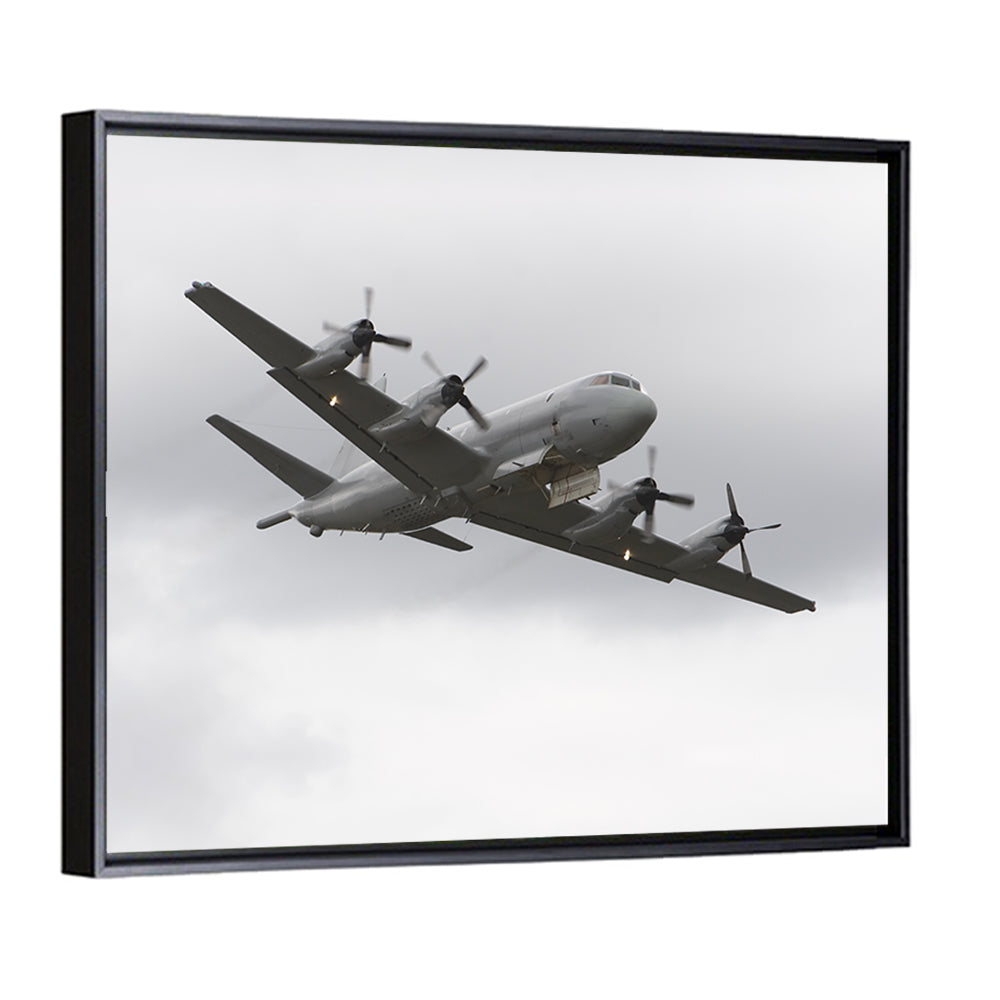 Turboprop Maritime Patrol Aircraft Wall Art