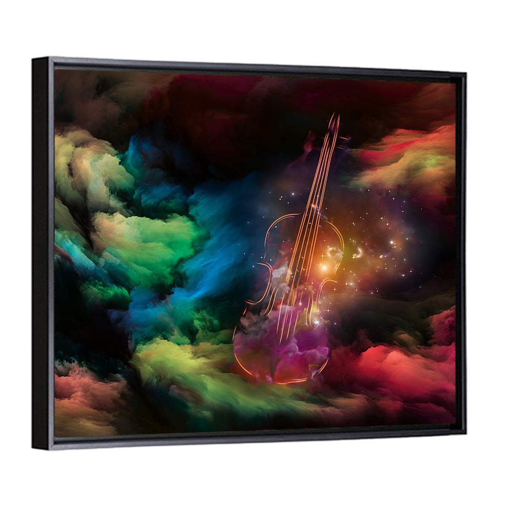 Cosmic Violin Wall Art