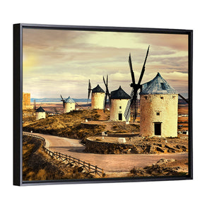 Windmills Of Spain Wall Art