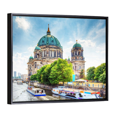 Berlin Cathedral River View Wall Art