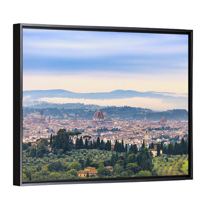 Florence Cathedral Dome View Wall Art