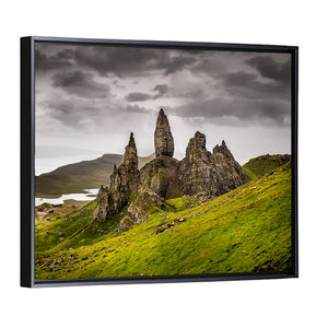 Old Man Of Storr Rock Formation In Scotland Wall Art