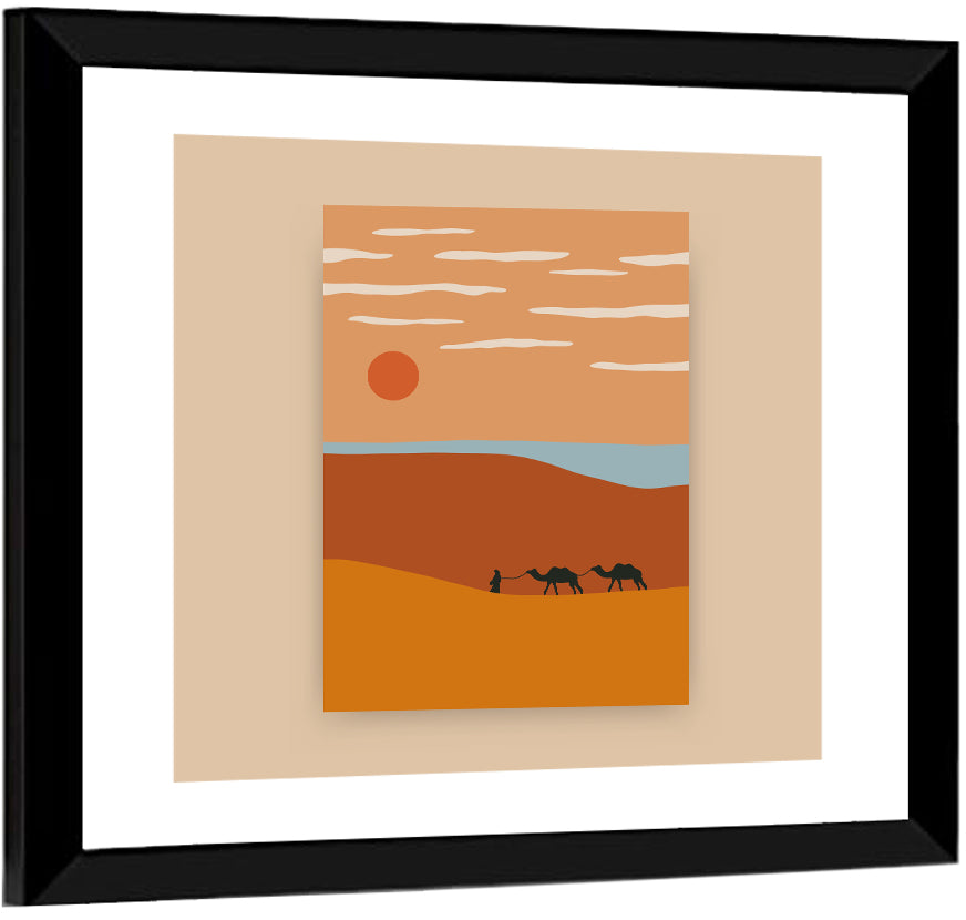 Desert Minimal Iii Wall Art
