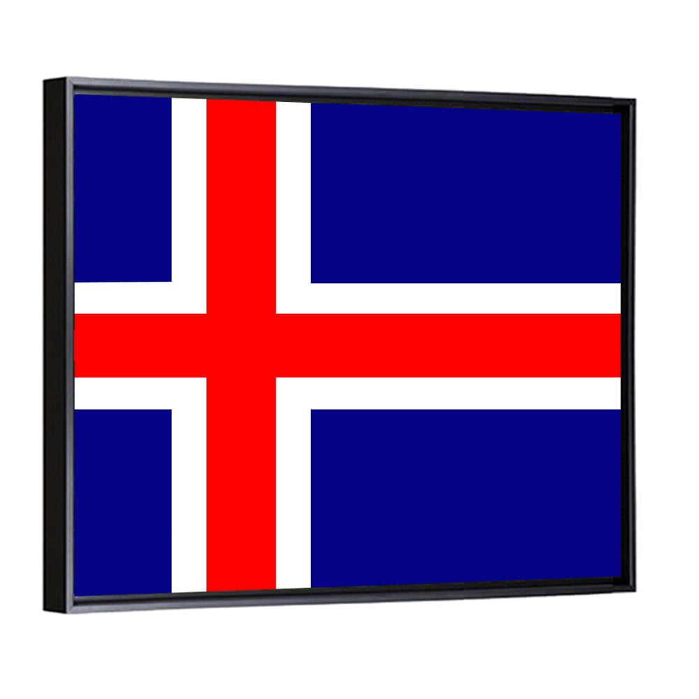 Icelandic Flag, Nordic Cross Wall Art