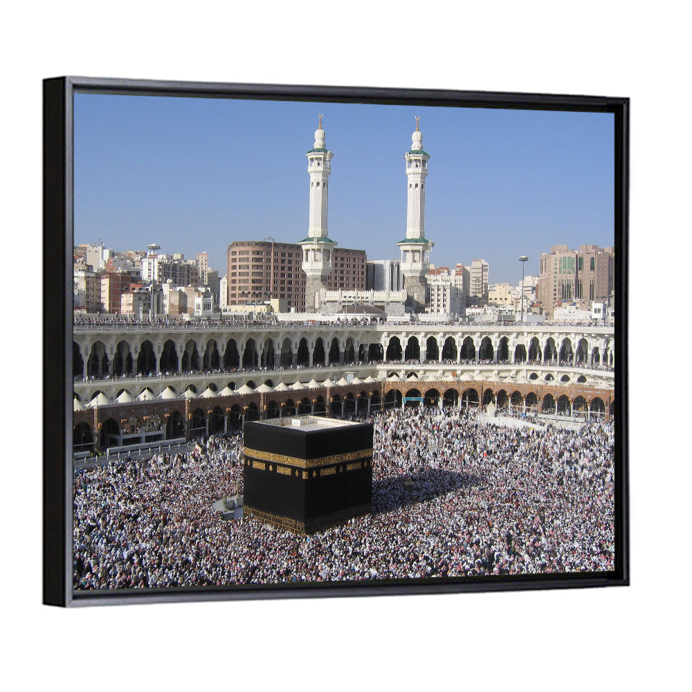 Kaaba at Masjid Al-haram Wall Art