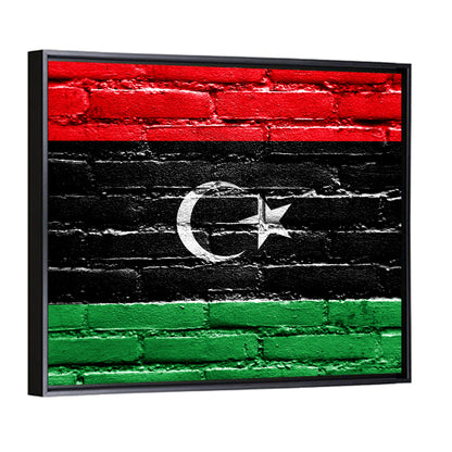 Flag Of Libya Wall Art