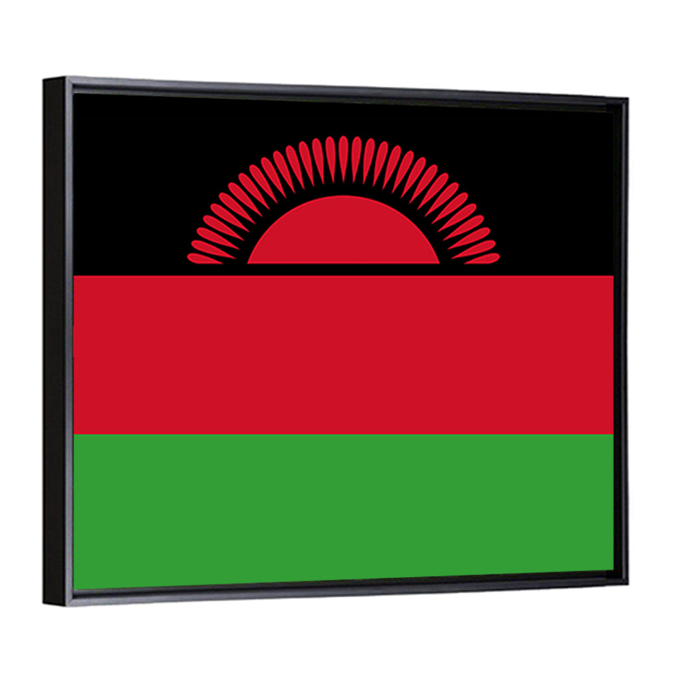 Malawi National Flag Wall Art
